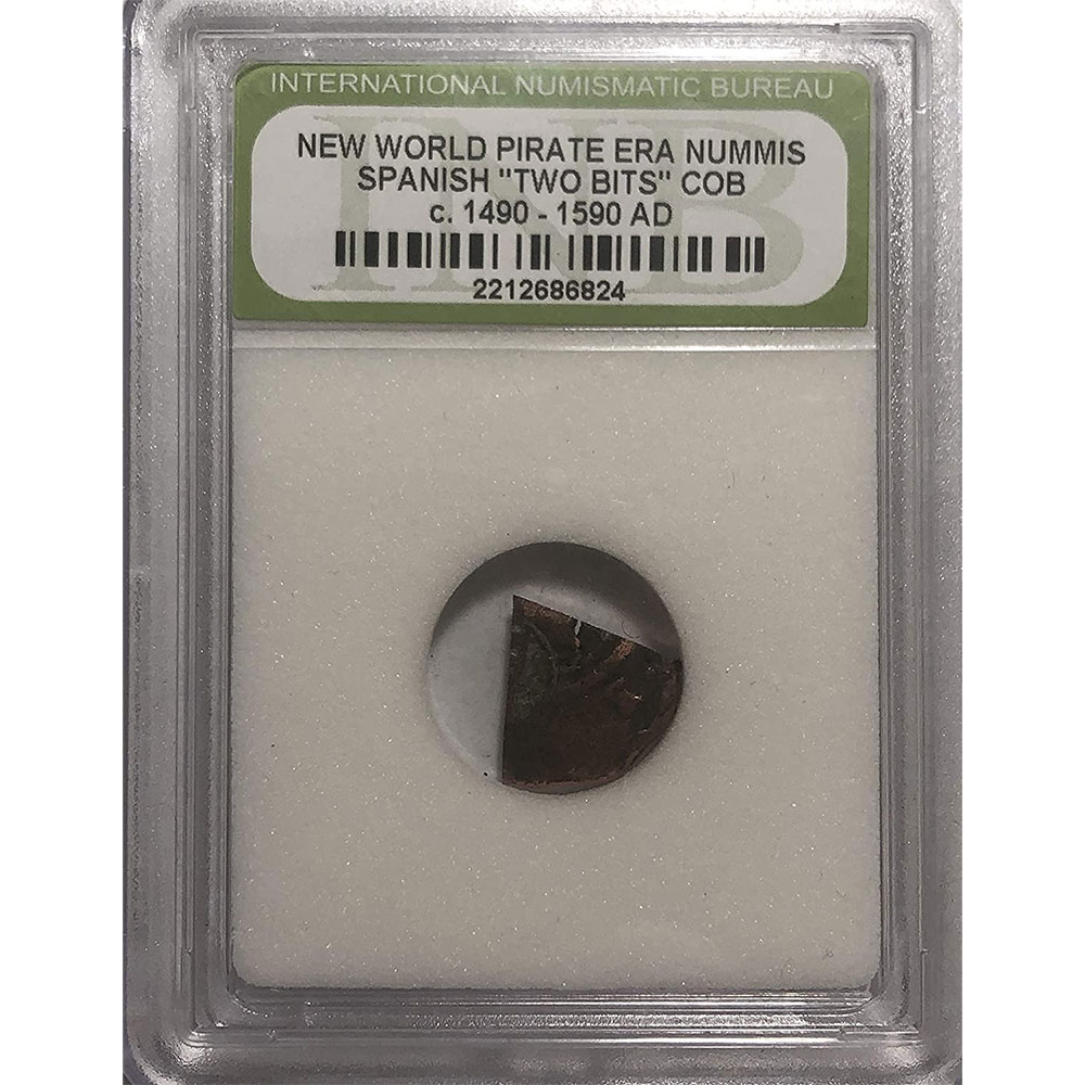 Spanish Pirate Era Numbs Cob Circulated