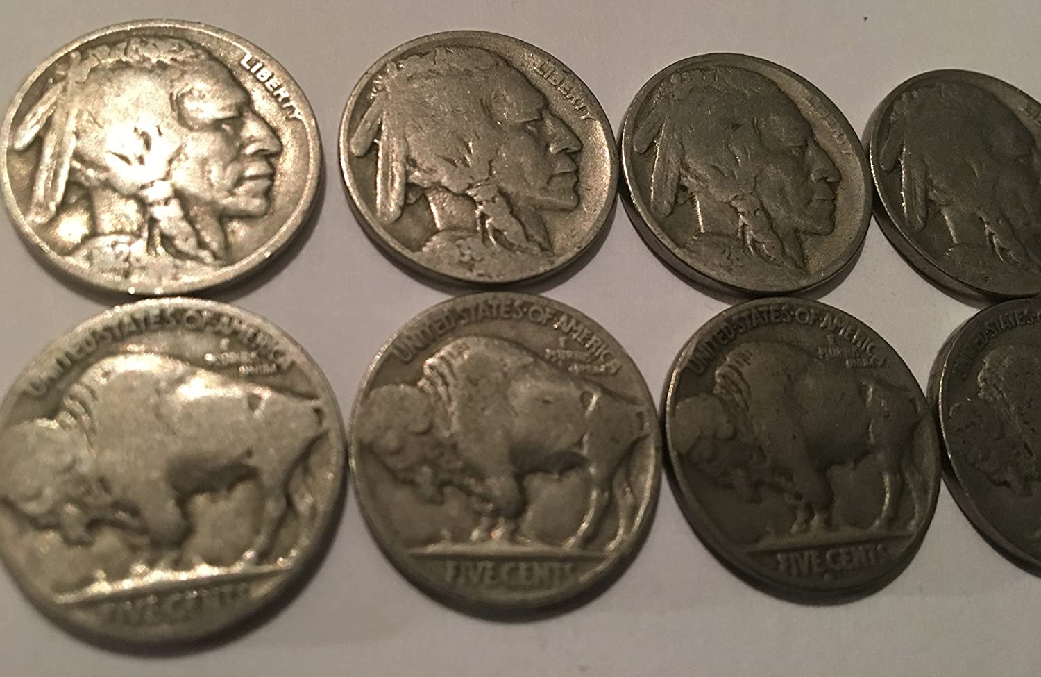 10 US Buffalo Nickels (1913-1938) Starter Set (Comes In a Gift Bag) - Image 2