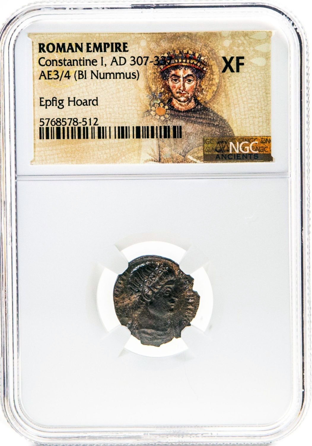 The Epfig Roman Coin Hoard
