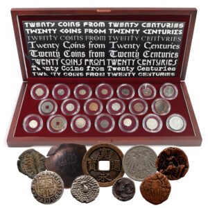 Twenty Coins from Twenty Centuries: Boxed Collection of Coins from the First through the Twentieth Centuries AD