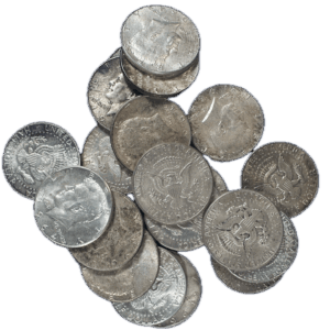 90% Silver 1964 Kennedy Half Dollars