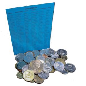 Animal coins: A Set of 55 Different Animals