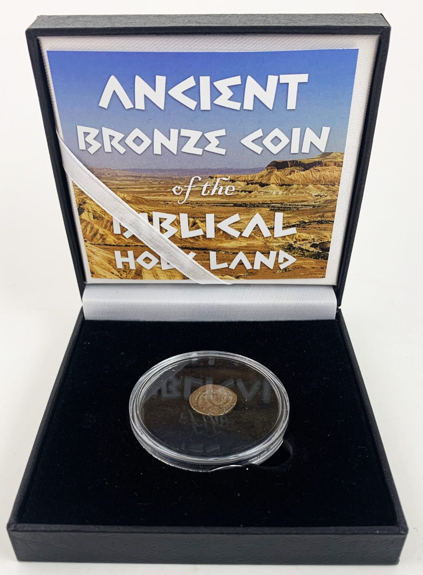 Ancient Bronze Coin of the Biblical Holy Land (black box) (low grade) - Image 4