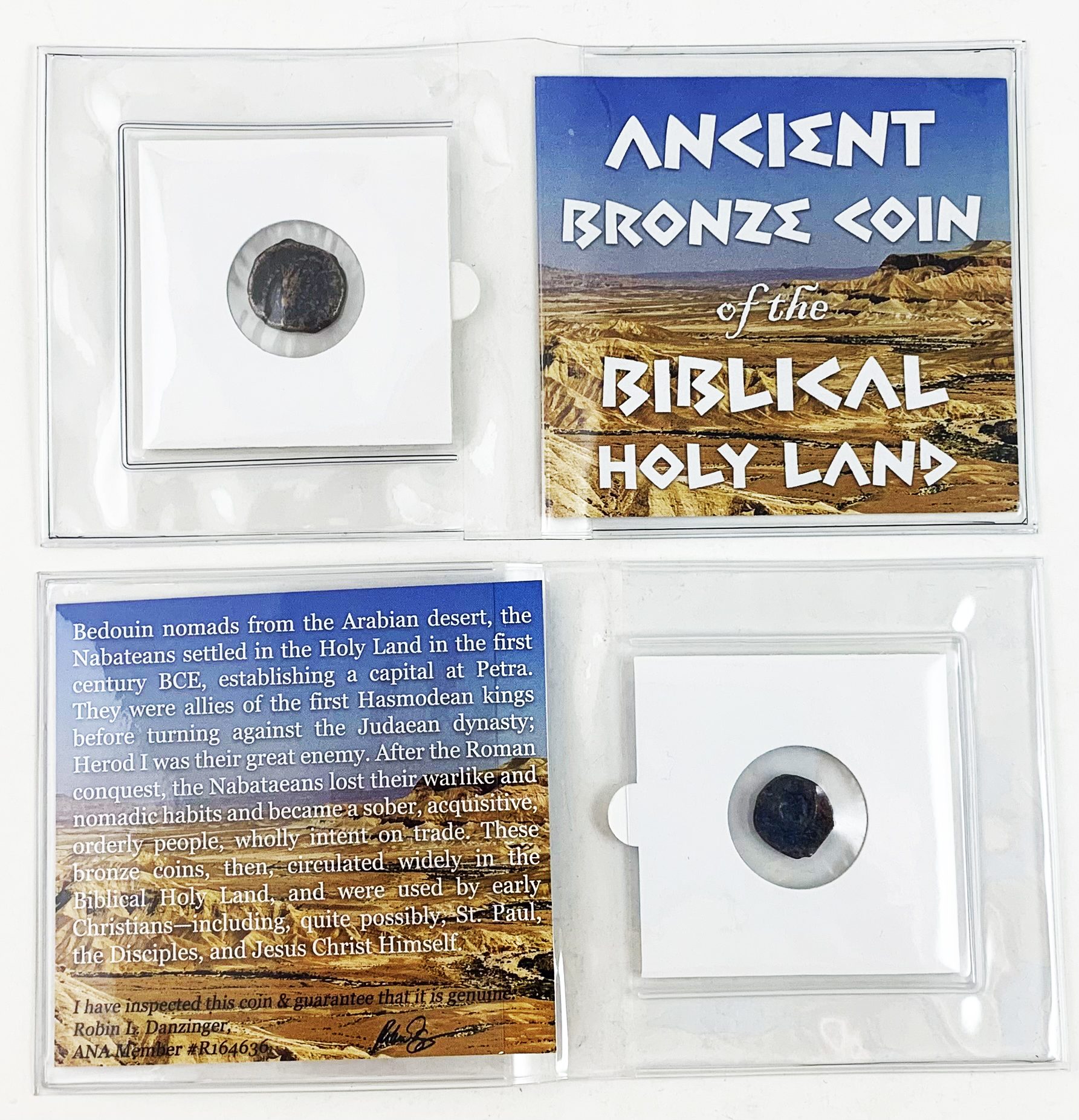 Ancient Bronze Coin of the Biblical Holy Land (mini) (low grade) - Image 3