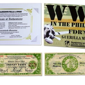 FDR’s Philippine 20 Pesos Single Banknote Folder