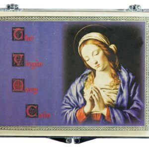 Virgin Mary Coin: Bronze Coin from the Reign of Emperor Arcadius (Clear Box)
