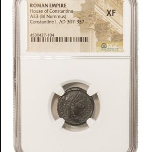 Roman AE of Constantine I, the Great (AD 272-337) NGC (XF)