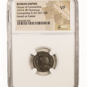 Roman AE of Constantine II (AD 316-340) NGC (VF)