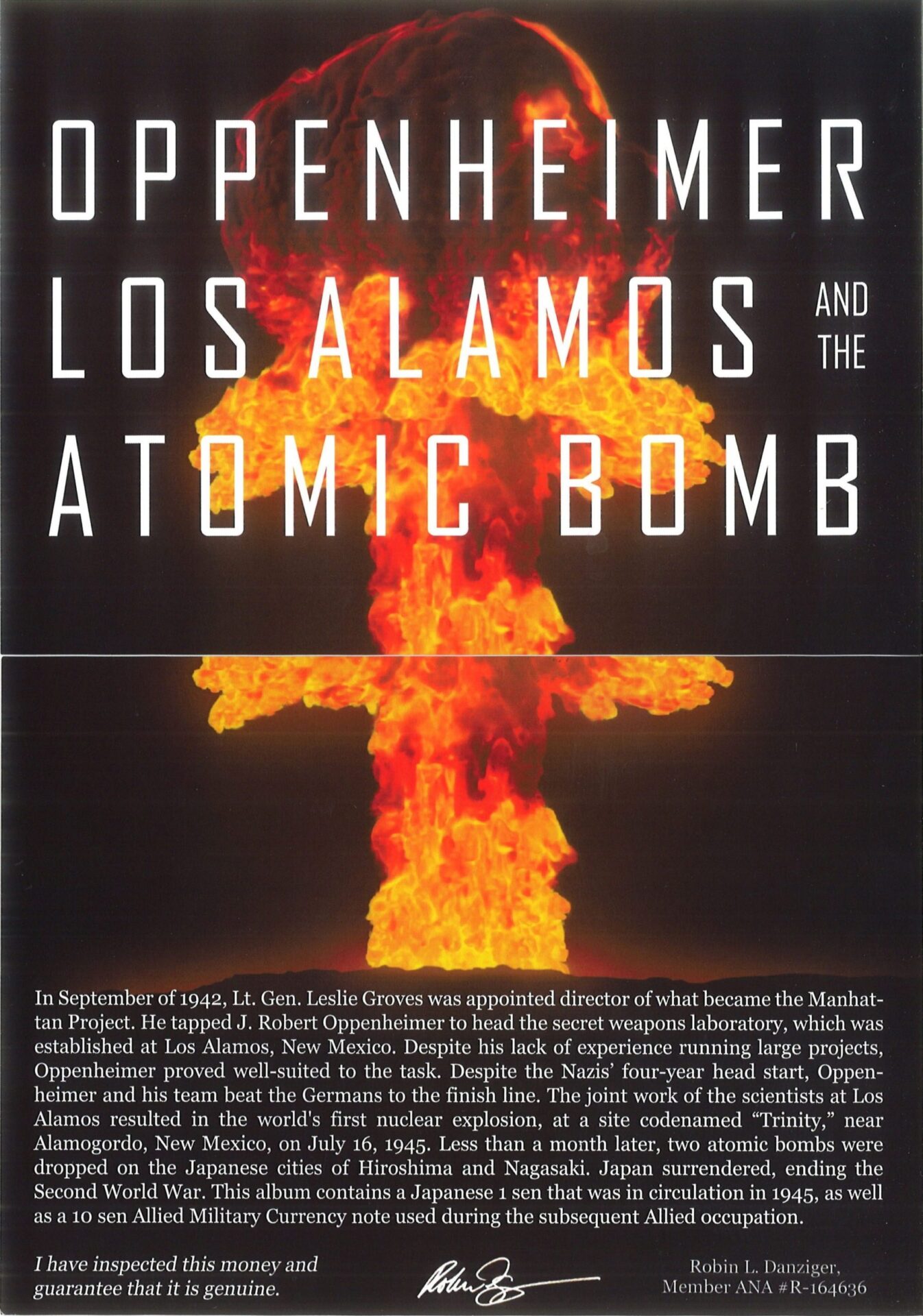 Oppenheimer, Los Alamos & The Atomic Bomb (album) - Image 5