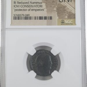 Roman AE of Constantine I, the Great (AD 272-337) Iovi Conservatori NGC (VF)