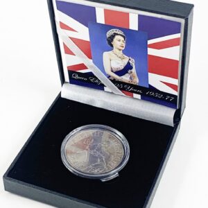 Queen Elizabeth II, Silver Jubilee Crown (1977) (Black Box)
