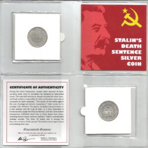 Stalin’s Death Sentence Silver Coin (Mini Album)