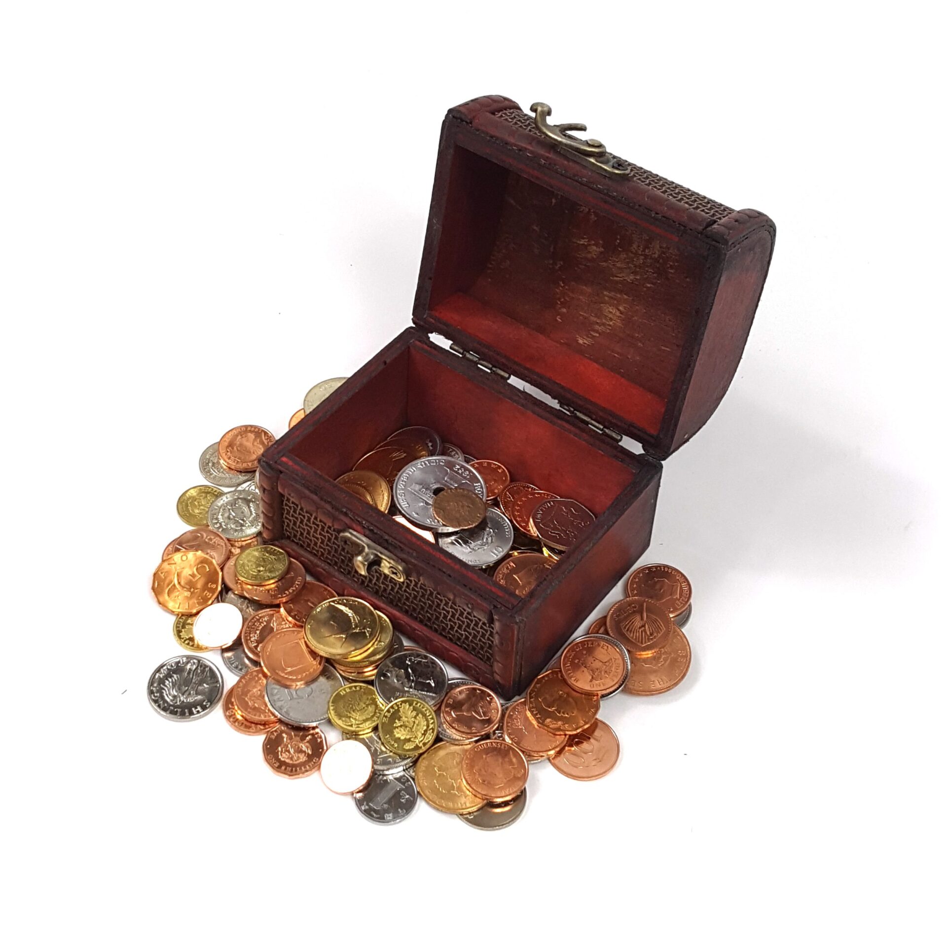 Treasure Box: One pound of mixed world coins PLUS one ancient Roman bronze - Image 4