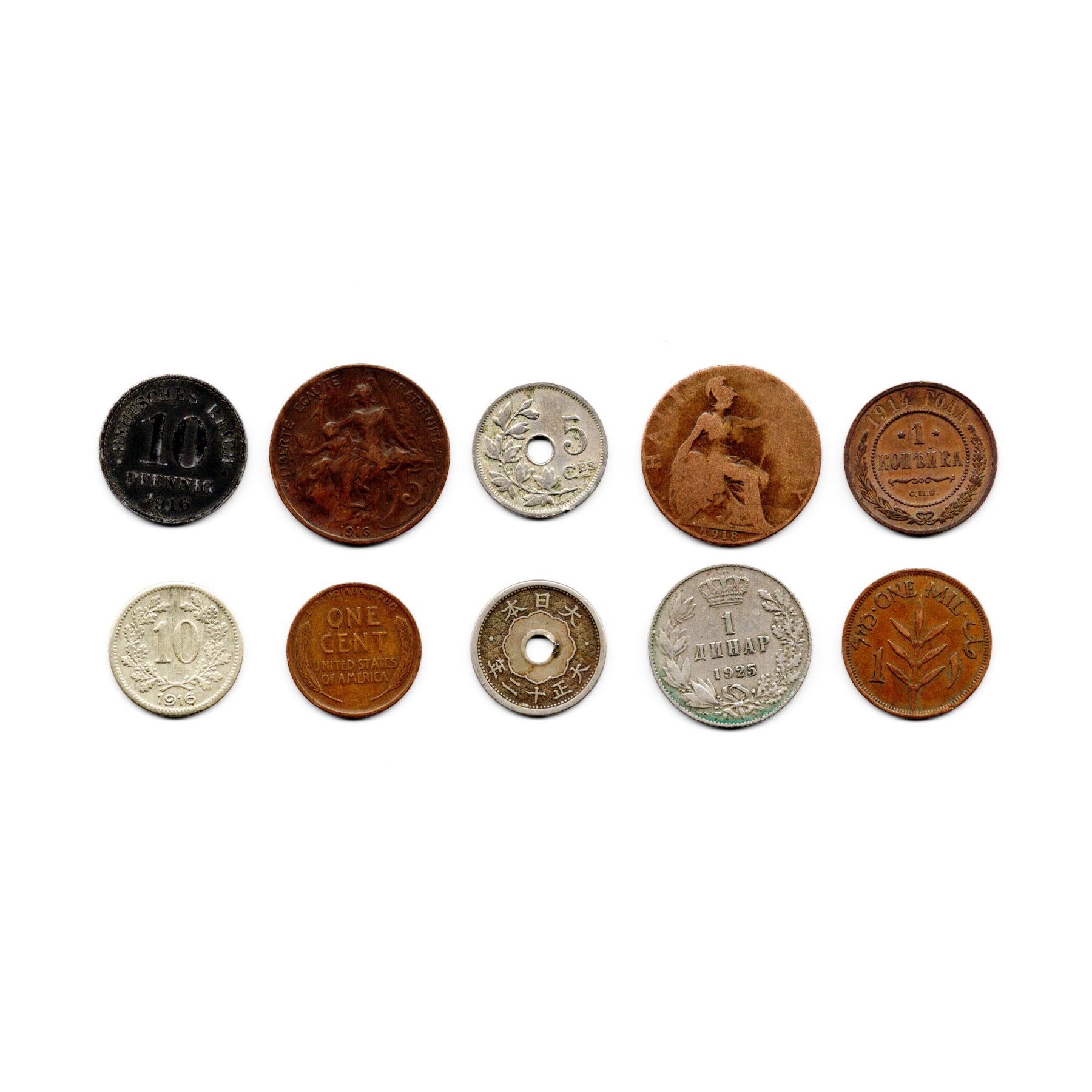 World War One and the Map of the Modern World (10 Coin Set) - Image 4